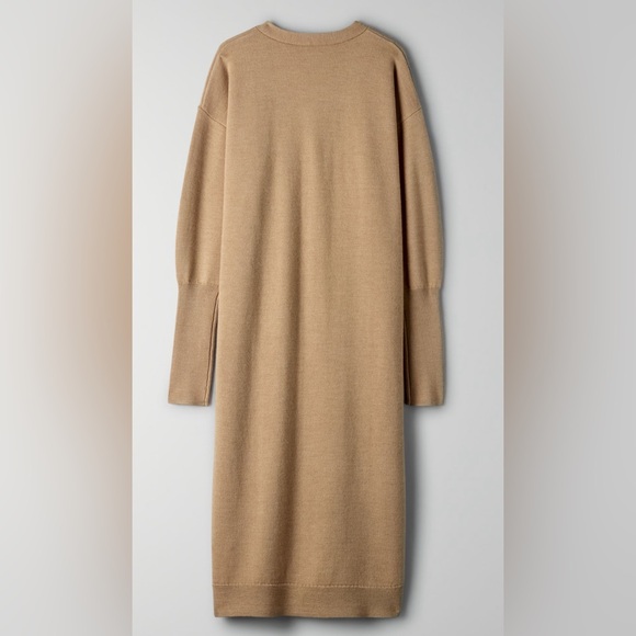 Wilfred Aritzia Utopia Camel colored sweater dress - Picture 12 of 12